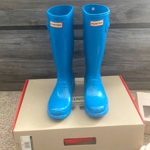 Hunter original kids star cloud rain boots